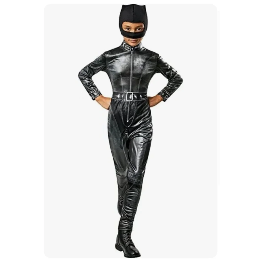 Selina Kyle Child Halloween Costume The Batman DC SZ Large 8-10 Years Rubies DC